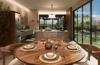 Patio Solare | Apto 2 quartos Térreo garden | 53m | Lazer completo