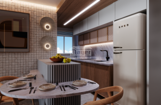 Patio Solare | Apto 2 quartos Térreo garden | 53m | Lazer completo