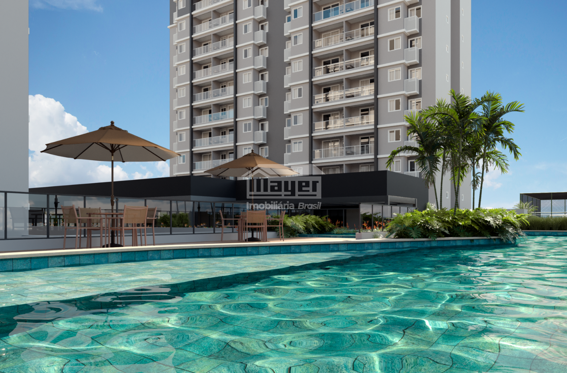 Patio Solare | Apto 2 quartos Tipo garden | 48m² | Lazer completo