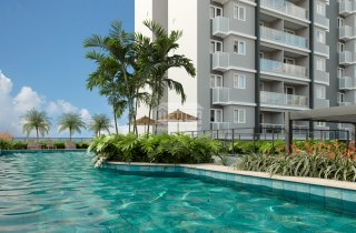 Patio Solare | Apto 2 quartos Tipo garden | 48m² | Lazer completo