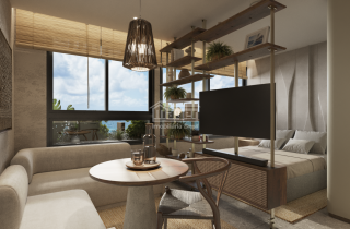 AIká Villa | 30 metros da Orla de Tamandare | Studios | para Segunda Moradia ou para Rentabilizar