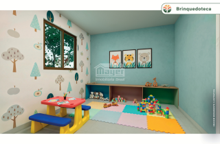 Residence Club Jardim das Oliveiras | Apartamentos Tipo 3 quartos, sendo 01 suíte | 54,48m² | Em 2 Carneiros