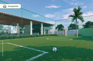 Residence Club Jardim das Oliveiras | Apartamentos Tipo 3 quartos, sendo 01 suíte | 54,48m² | Em 2 Carneiros  | FASE I