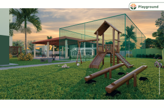 Residence Club Jardim das Oliveiras | Apartamentos Tipo 3 quartos, sendo 01 suíte | 54,48m² | Em 2 Carneiros  | FASE I