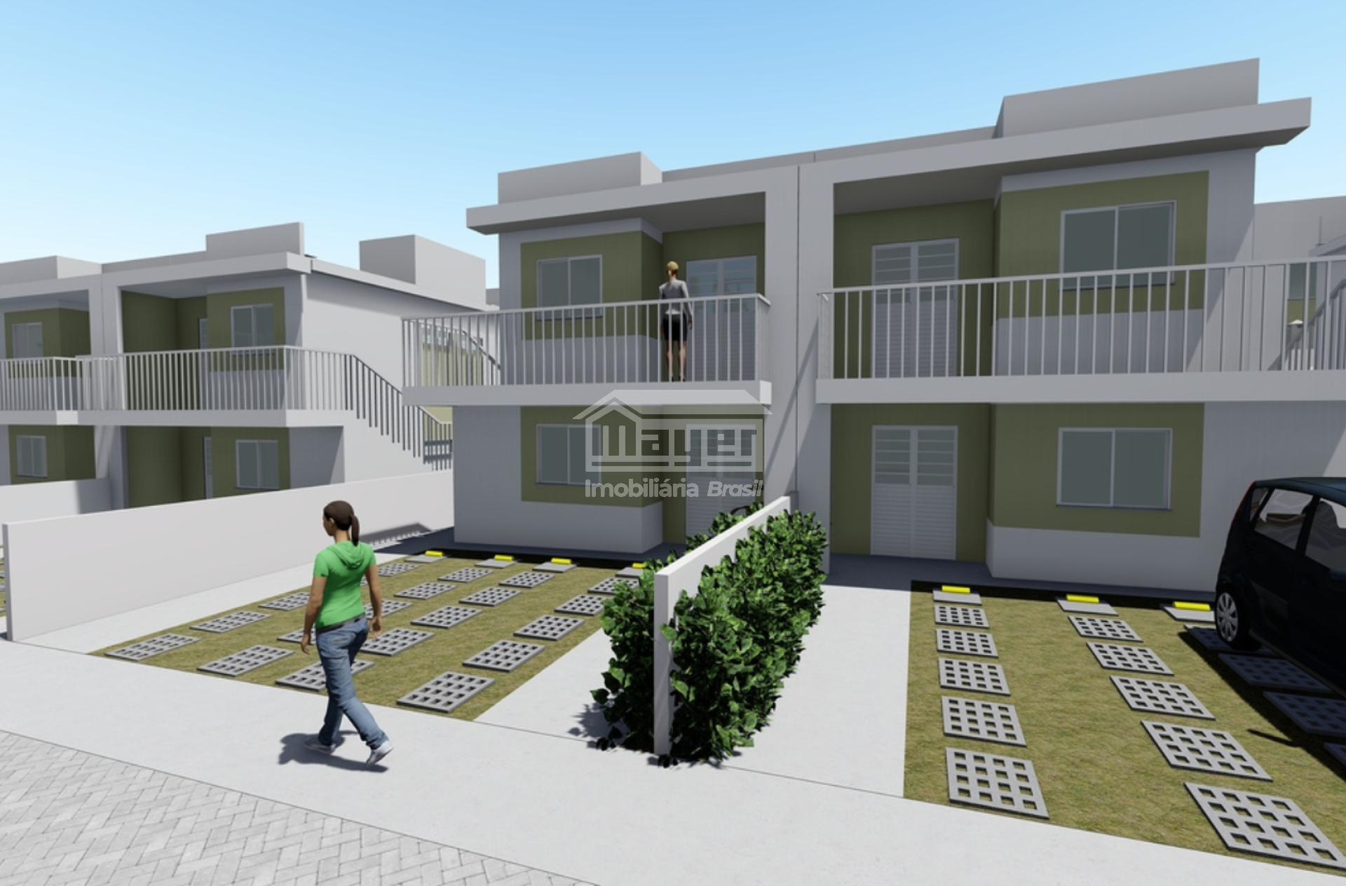 Residências Jardim do Bosque | 2 quartos com varanda e garagem | 46m² | Laze completo |em Camaragibe