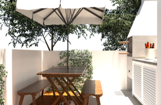 Residências Jardim do Bosque | 2 quartos com varanda e garagem | 46m² | Laze completo |em Camaragibe