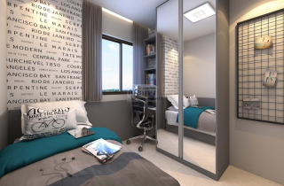 Luar do Parque | Apartamento 3 quartos | 63m² | Lazer completo | Pronto para morar