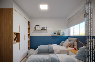 Residencial Garden | Apartamento 2 quartos sendo 1 suite | 52m² | Lazer completo | Quase Pronto