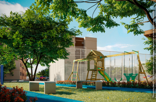 Residencial Garden | Apartamento 2 quartos sendo 1 suite | 52m² | Lazer completo | Quase Pronto