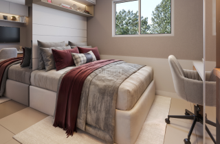 Janga Garden | Apartamento de 2 quartos | 42,82m² | Lazer completo | ao lado da av MANEP[A - JANGA|