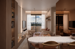 Like Boa Vista | Apto 2 quartos Terreo com Closet | 44.66m² | Lazer Completo | Ao lado do Shopping Boa Vista