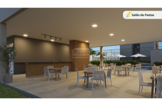 Bosque das Acácias | Apartamento de 2 quartos sem varanda | 38m² | Área de lazer completa