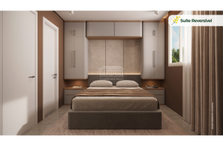 Bosque das Acácias | Apartamento de 2 quartos sem varanda | 38m² | Área de lazer completa