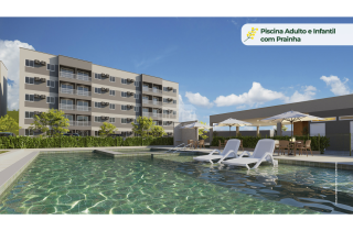 Bosque das Acacias | Apartamento de 2 quartos com varanda | 41m² | 2 Carneiros | area de Lazer Completa