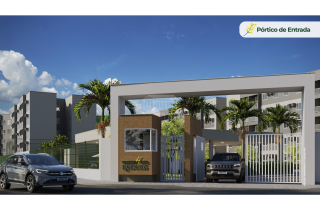 Bosque das Acacias | Apartamento Terreo Garden 2 quartos com varanda | 49,57m² | 2 Carneiros | Area de Lazer Completa