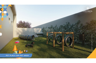 Candeias Life Club | Apto 2 quartos sendo 1 suite | 44m² | Área de Lazer Completa