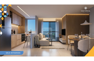 Candeias Life Club | Apto 2 quartos sendo 1 suite | 44m² | Área de Lazer Completa