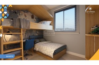 Candeias Life Club | Apto 2 quartos sendo 1 suite | 44m² | Área de Lazer Completa