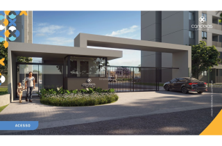 Candeias Life Club | Apto 3 quartos sendo 1 suite | 54,52m² | Área de Lazer Completa