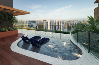 Jardins Angela Vieira | Apartamento Duplex com 4 suites | 271,52m² | Boa Viagem | Lazer Completo | OPEN MALL anexo |