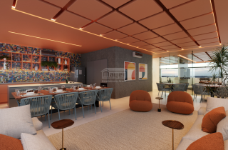 Porto Setubal | Apto de 2 quartos sendo 1 suite | 56,23m² | Design Moderno | lazer Completo