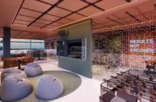 Porto Setubal | Apto de 2 quartos sendo 1 suite | 56,23m² | Design Moderno | lazer Completo