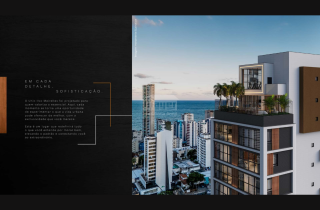 Ilvo Meireles | Apartamento de 3 quartos sendo 1 suite | 94,77m² | Boa Viagem | Lazer Completo | Alto Padrão de Acabamento