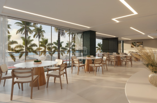 Terrazza Beira Mar | Apto 3 quartos sendo 3 suites | 107,88m² | Orla de Piedade | Lqazer completo