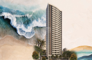 Terrazza Beira Mar | Apto 3 quartos sendo 3 suites | 107,88m² | Orla de Piedade | Lqazer completo