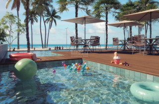 Terrazza Beira Mar | Apto 3 quartos sendo 3 suites | 107,88m² | Orla de Piedade | Lqazer completo