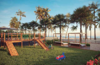 Terrazza Beira Mar | Apto 3 quartos sendo 3 suites | 107,88m² | Orla de Piedade | Lqazer completo