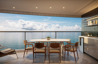 Terrazza Beira Mar | Apto 4 quartos sendo 2 suites | 140,03m² | Orla de Piedade | Lqazer completo
