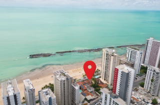 Terrazza Beira Mar | Apto 4 quartos sendo 2 suites | 140,03m² | Orla de Piedade | Lqazer completo