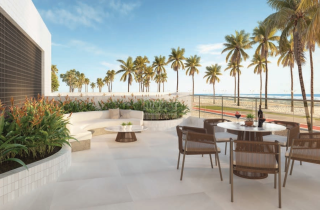 Terrazza Beira Mar | Apto 4 quartos sendo 2 suites | 140,03m² | Orla de Piedade | Lqazer completo