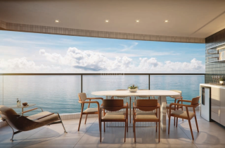 Terrazza Beira Mar | Apto 4 quartos sendo 2 suites | 140,03m² | Orla de Piedade | Lqazer completo
