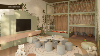 ZM451 | Apto Tipo 1 quarto | 31,3m² | Rosarinho | Lazer completo|