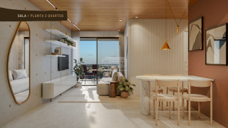 ZM451 | Apto Tipo 2 quartos sendo 1 suite | 55,29m² | Rosarinho | Lazer completo|