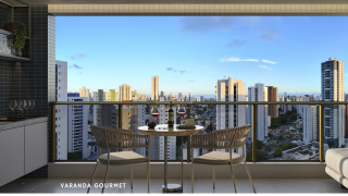 GB Square | apto 3 quartos sendo 1 suite | 82m² | Rosarinho | Lazer Completo | 