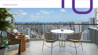 Infinity Célia Neves | Apto 3 quartos sendo 1 suíte| 87,5m² | Rosarinho | Lazer Completo