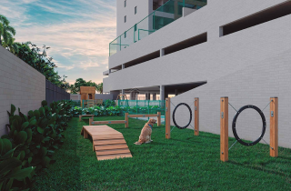 Parc College | Apto 3 quartos sendo 1 suíte | 61,76m² | Boa Viagem | Lazer Completo | No meio de 3 ótimos colégios