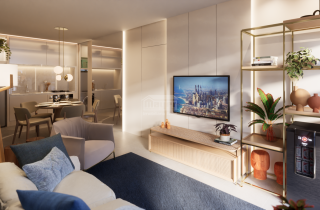 Time Square Residence | 2 quartos sendo 1 suite frente para a Pracinha de Boa Viagem | 51m² | Boa Viagem | a 50 metros do mar