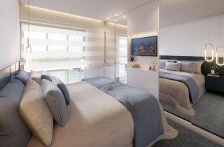 Time Square Residence | Apto 2 quartos sendo 1 suíte | 51,08m² | Boa Viagem | 30 metros do mar