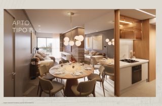 Time Square Residence | Apto 2 quartos sendo 1 suíte | 51,08m² | Boa Viagem | 30 metros do mar