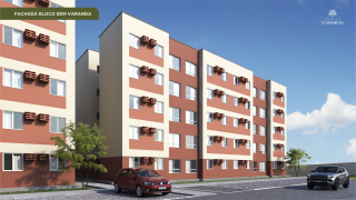 Apartamento 2 quartos com suite reversível | Varanda | 41m² | Térreo e Tipo | lazer completo | Na Planta