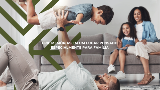 Apartamento 2 quartos com suite reversível | Varanda | 41m² | Térreo e Tipo | lazer completo | Na Planta