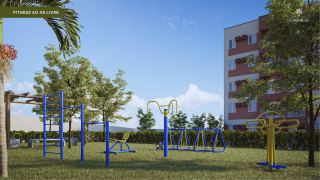 Apto Tipo com suite reversível e sem varanda | 38m² | Área de Lazer completa | Camaragube | Morar Bem  Pernambuco