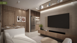 Apto Tipo com suite reversível e sem varanda | 38m² | Área de Lazer completa | Camaragube | Morar Bem  Pernambuco