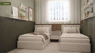 Apto 2 quartos, suite canadense | Varanda com garden | 49,57m² | Camaragibe | Lazer Completo