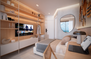 Studio no Atlantis Garden | 21m² | Porto de Galinhas | Lazer completo