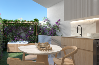 Studio no Atlantis Garden | 21m² | Porto de Galinhas | Lazer completo